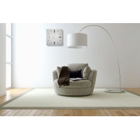 Nástenné hodiny Brilliant Flexistyle z118-2, 30cm biela